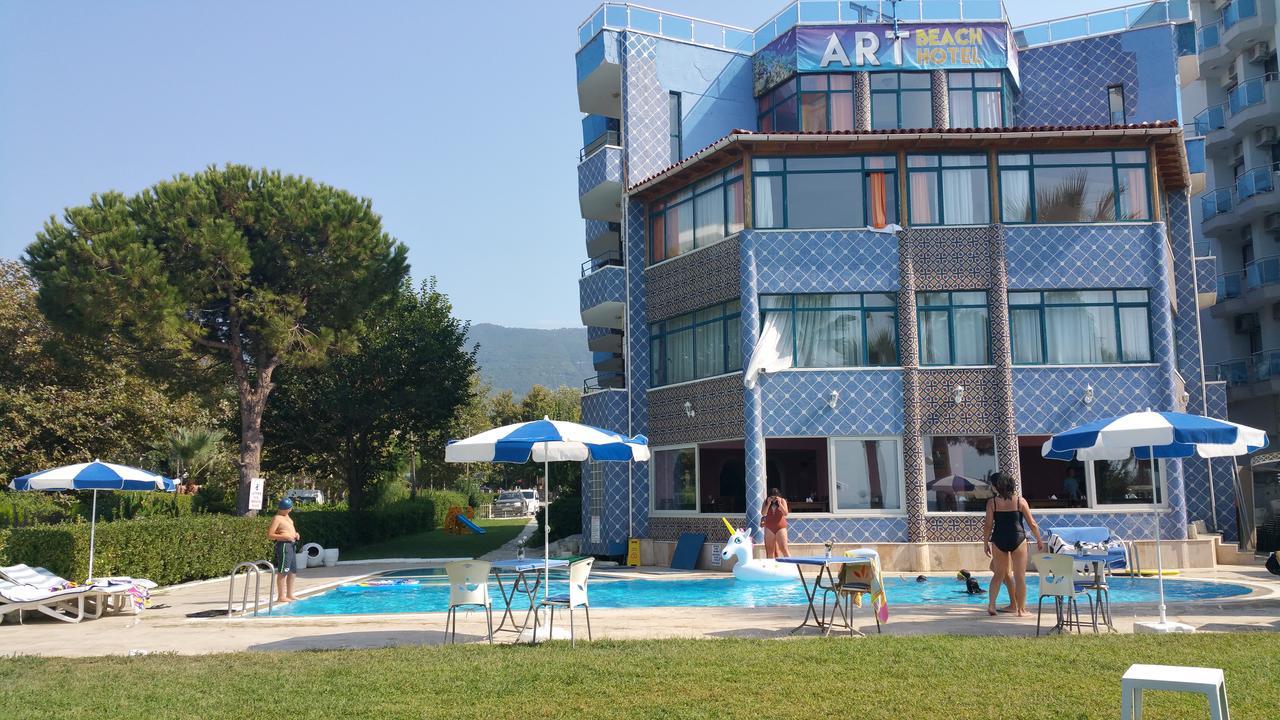 Art Beach Hotel Guzelcamli Luaran gambar